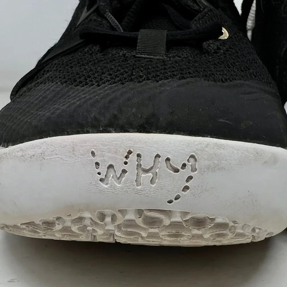 Nike Jordan‎ Why Not Zero.2 The Family Russell Westbrook Shoes Black Sz 11.5 VGC